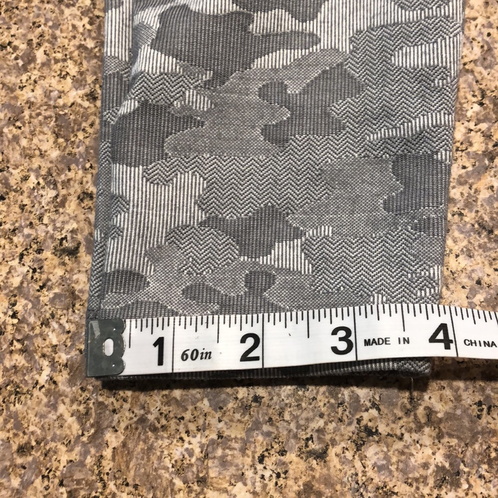 Kyodan Gray Camo Type Pattern Stretch Leggings Pa… - image 8